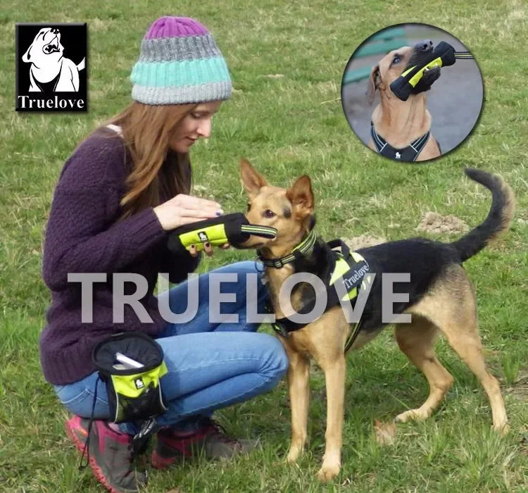 Truelove – sac de friandises pour animaux de compagnie, réfléchissant, entraînement du chien, transport de friandises, jouets pour chiens, poche d'alimentation pour animaux de compagnie, distributeur de sacs à merde