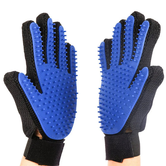 Brosse de bain en caoutchouc pour animaux de compagnie, jouets pour chiens, Protection de l'environnement, gant en Silicone pour Massage des animaux de compagnie, accessoires pour chiens et chats