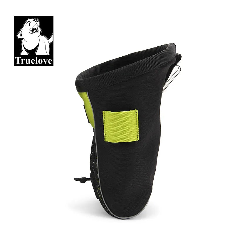 Truelove – sac de voyage Portable pour chien, sac de friandises réfléchissant pour entraînement des animaux de compagnie, pochette à clipser, sac de ceinture de rangement facile, distributeur de sacs de merde