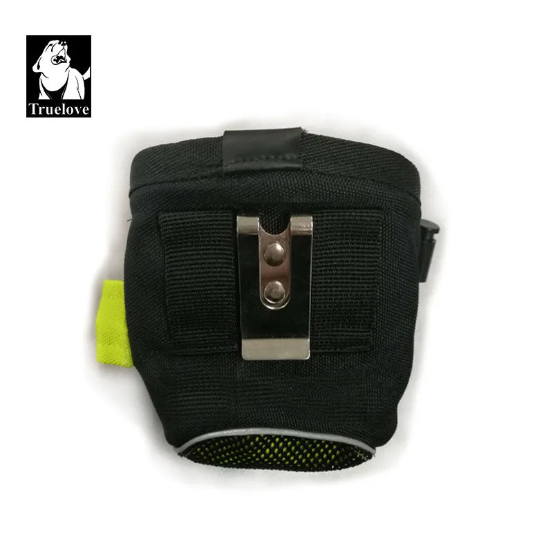 Truelove – sac de voyage Portable pour chien, sac de friandises réfléchissant pour entraînement des animaux de compagnie, pochette à clipser, sac de ceinture de rangement facile, distributeur de sacs de merde