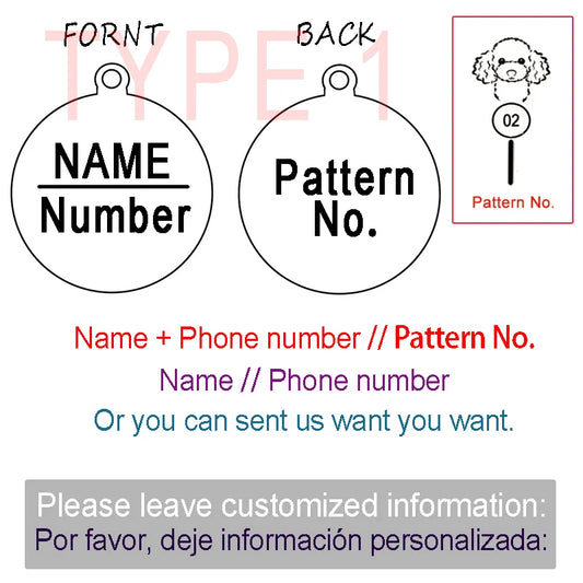 Étiquette d'identification personnalisée pour chien et chat, collier gravé pour animaux de compagnie, breloque avec nom, pendentif, porte-clés en os, accessoire pour chiot, livraison directe