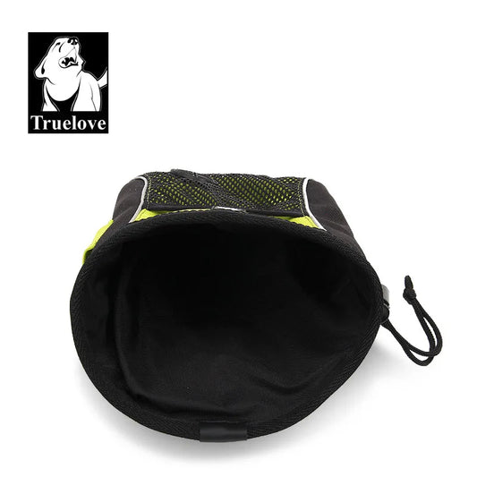 Truelove – sac de voyage Portable pour chien, sac de friandises réfléchissant pour entraînement des animaux de compagnie, pochette à clipser, sac de ceinture de rangement facile, distributeur de sacs de merde